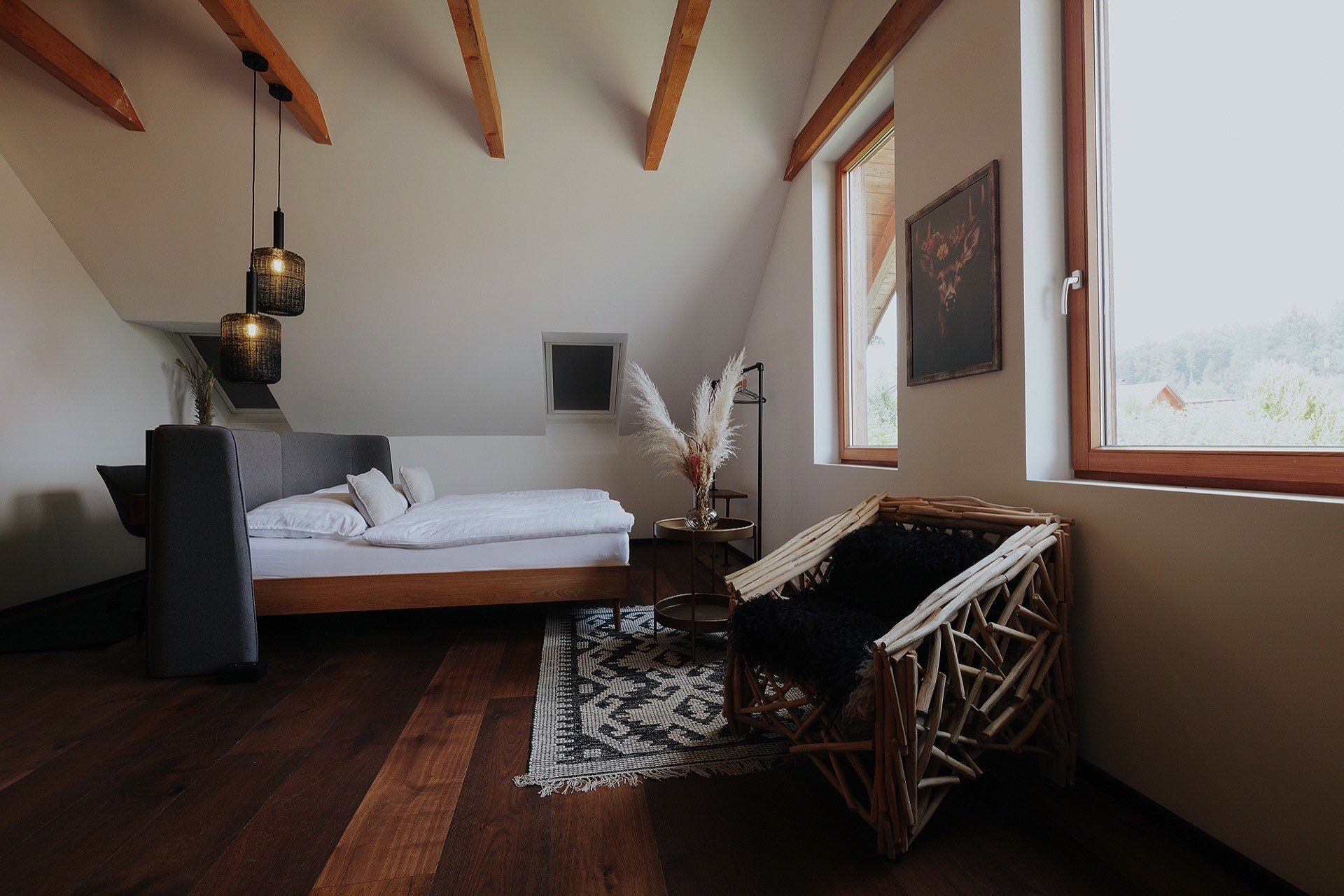 Jagdstüberl room – light-filled and restful